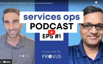 Services Ops Podcast Episode 1: Intro to Services Operations